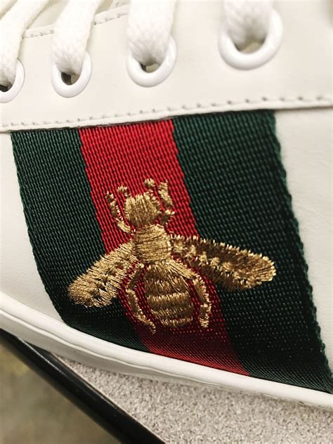 gucci ace bes|gucci ace sneakers bee review.